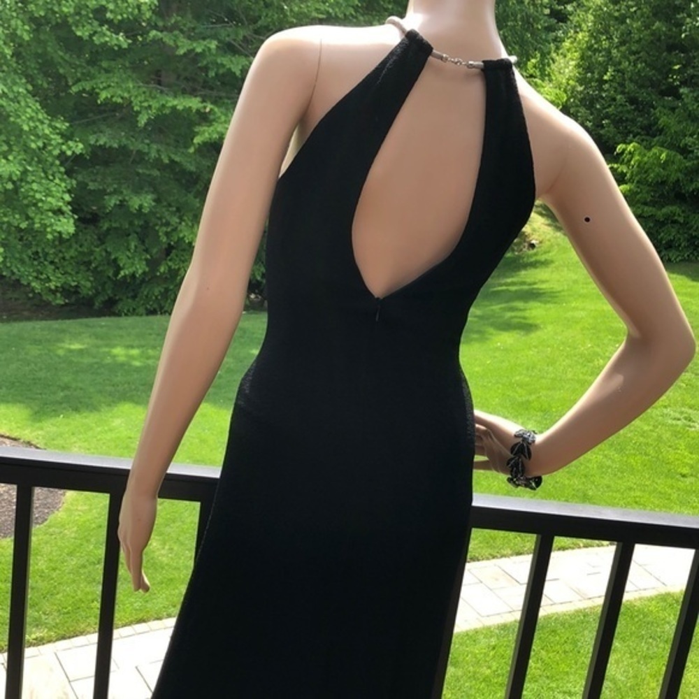 Alchemy New York WOW!! Vintage black maxi dress - Picture 4 of 8